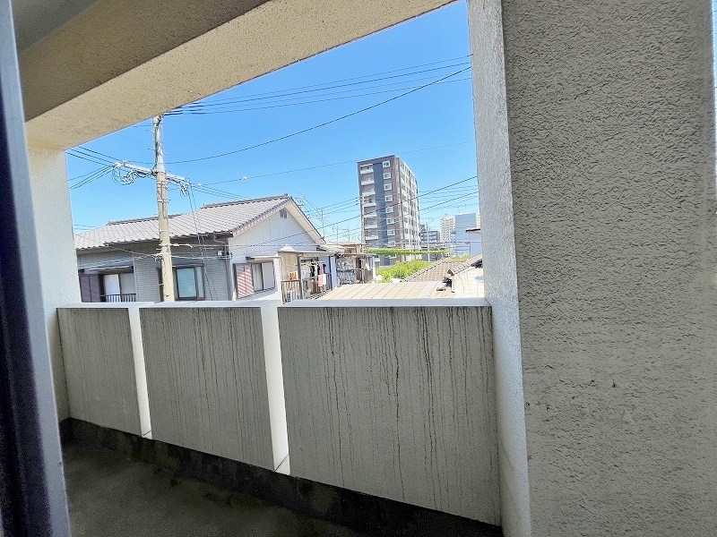ハイツ大信 ベランダ