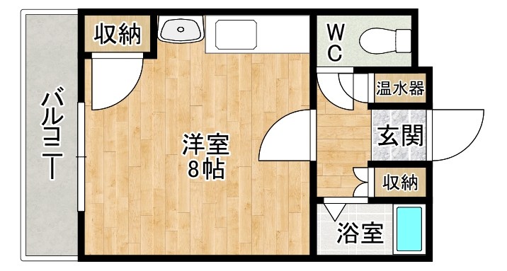 シティライフ新池S＆M 303号室 間取り