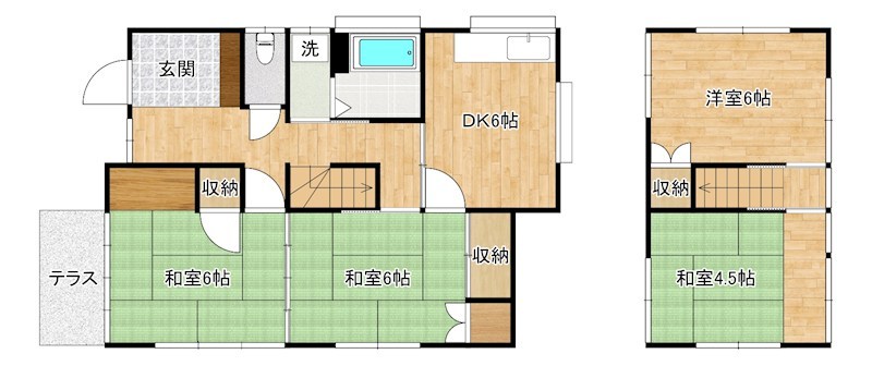 太郎左衛門住宅第17 間取り