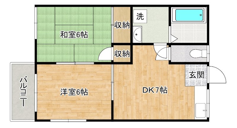 ハイツＡＬＥＸ  103号室 間取り