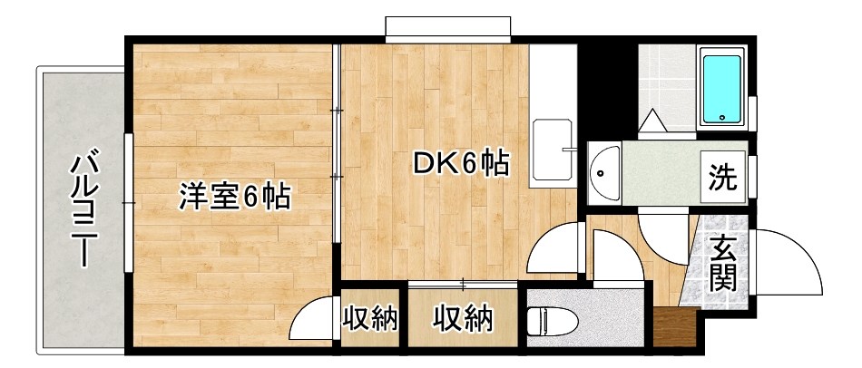 有田ビル   403号室 間取り