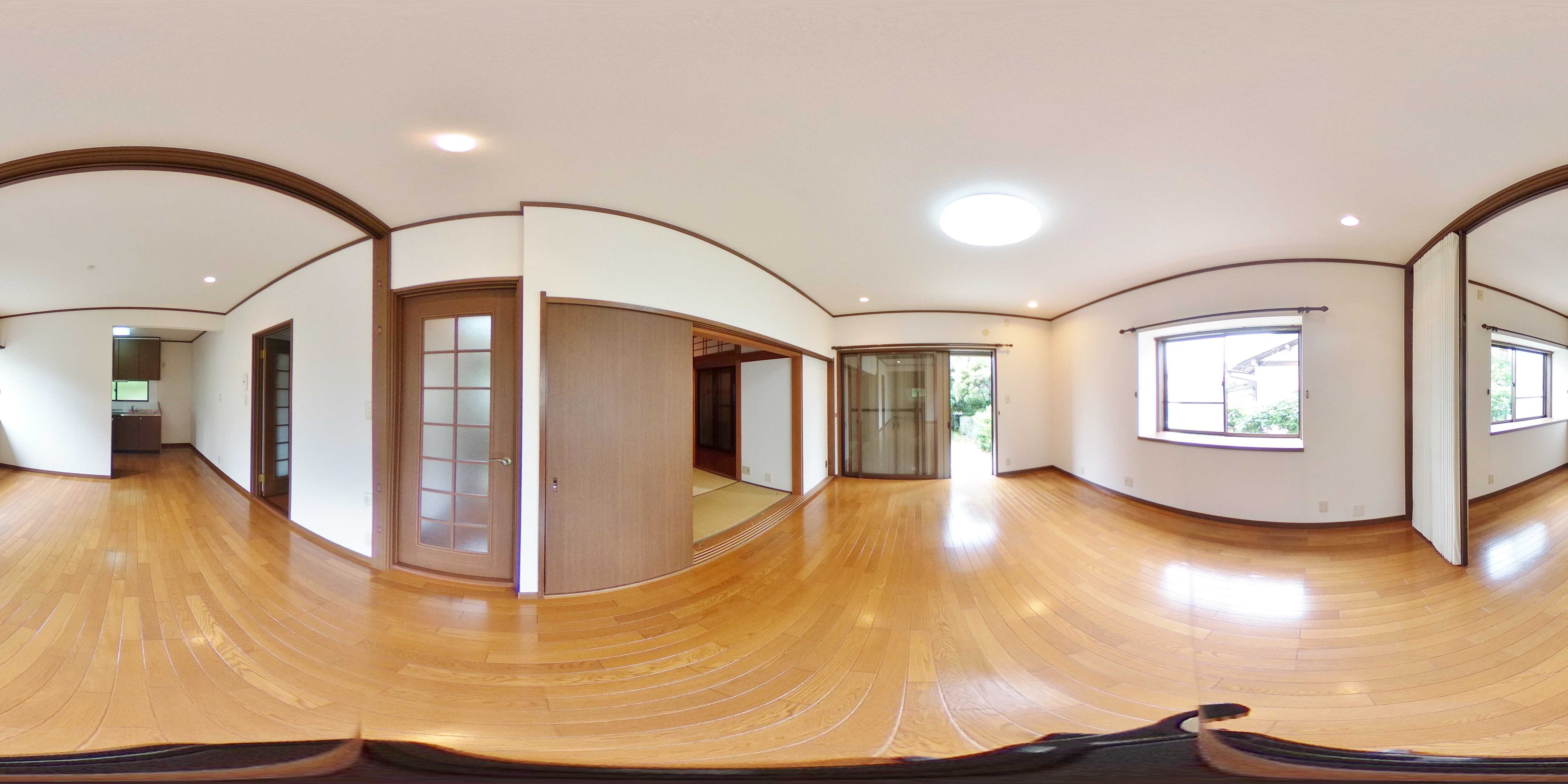 星和台一丁目戸建て リビング