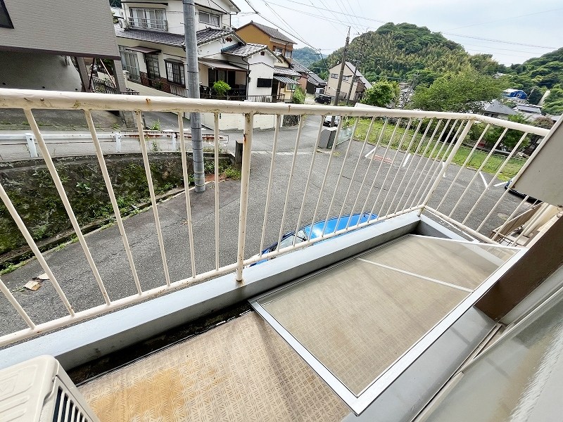田の浦ハイツ   ベランダ