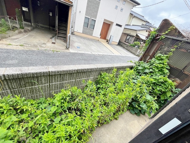 湯川新町2丁目戸建 ベランダ