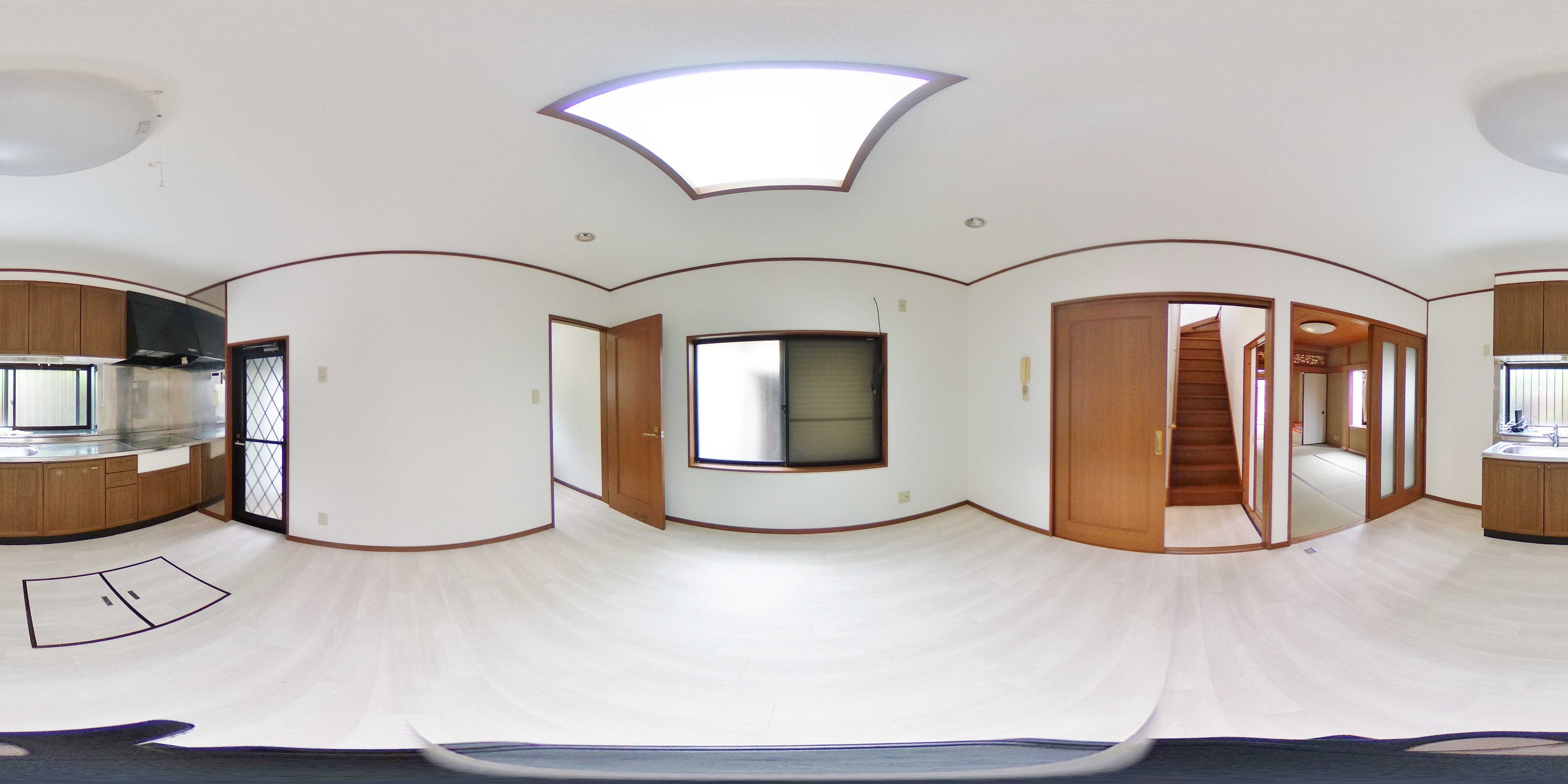 湯川新町2丁目戸建 リビング