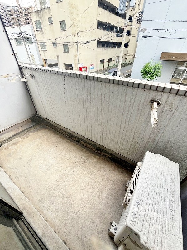 朝日プラザ小倉片野Ⅱ(分譲賃貸) ベランダ