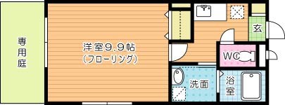 アムールＲＥＶＥ  101号室 間取り