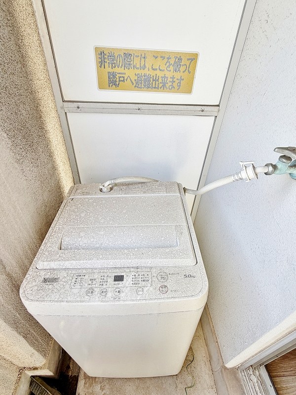 リバーサイド中津口 ベランダ