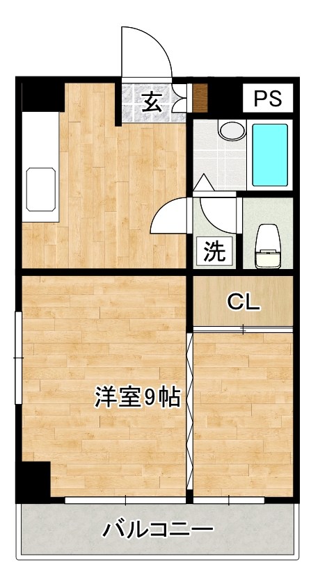 ＡＣＥビル  604号室 間取り