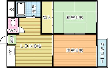 コーポいずみ 103号室 間取り