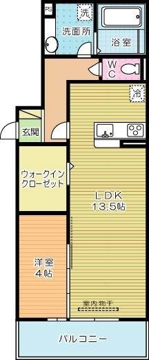 Lieu de repos（エルデルポ） 208号室 間取り