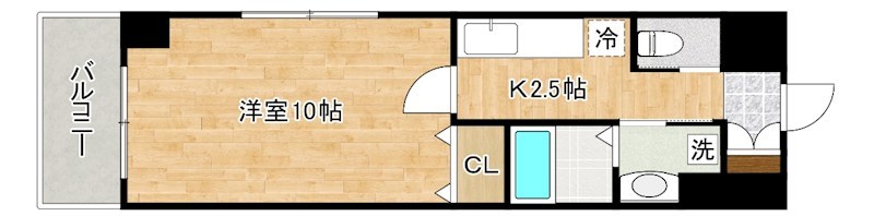 ＬＥＡＤ室町（リード室町） 1201号室 間取り