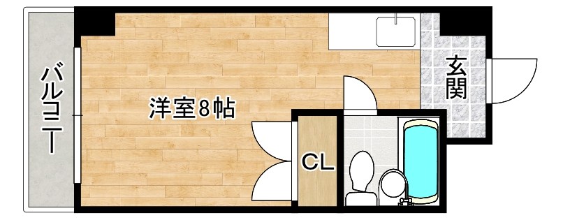 コーエイハイツ 305号室 間取り