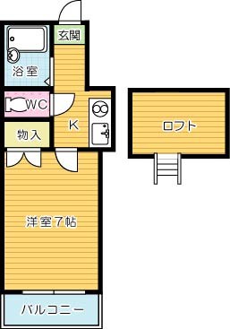 サンヒルズ泉台 108号室 間取り