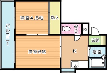 Ｒｅｇａｌｏ（レガロ） 305号室 間取り