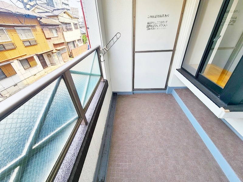 ノースステイツ幸町 ベランダ