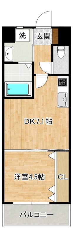 プレミア片野   202号室 間取り