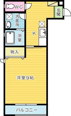SEPHIROT弐番館（セフィロト弐番館） 105号室 間取り