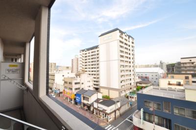 ラフィーネ到津学園通り ベランダ