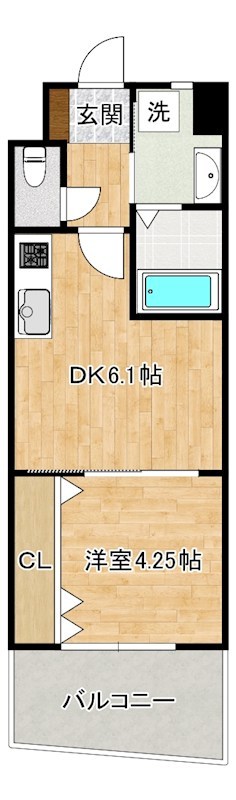 オーヴィジョンクラス浅香通り  間取り図