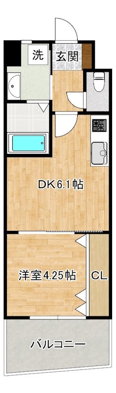オーヴィジョンクラス浅香通り  間取り図