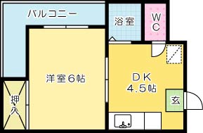 ハウスニューオオタニ 203号室 間取り
