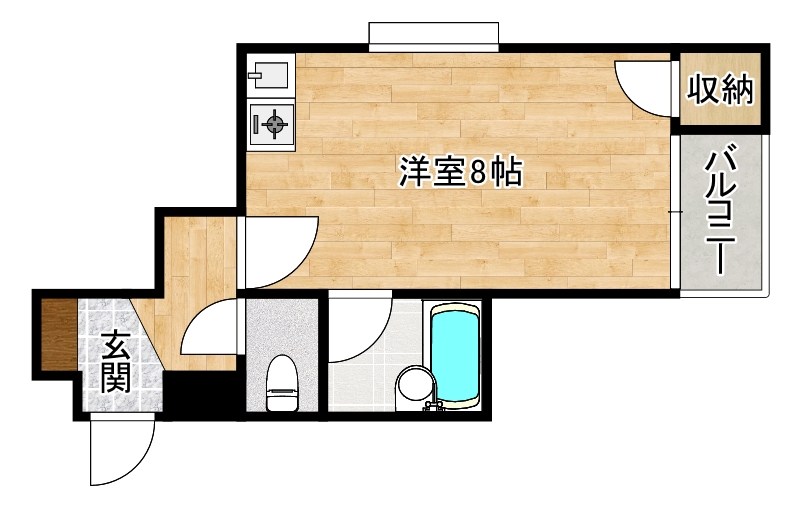 ＳＹＭビルⅡ 202号室 間取り