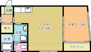 NAKAI.M（ナカイエム） 301号室 間取り