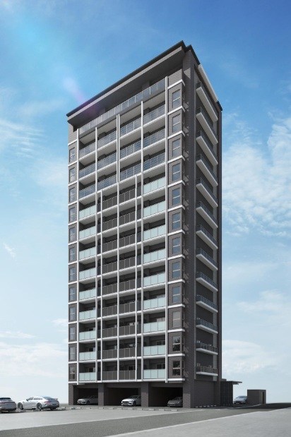 仮称)足原1丁目新築マンション   202号室 外観