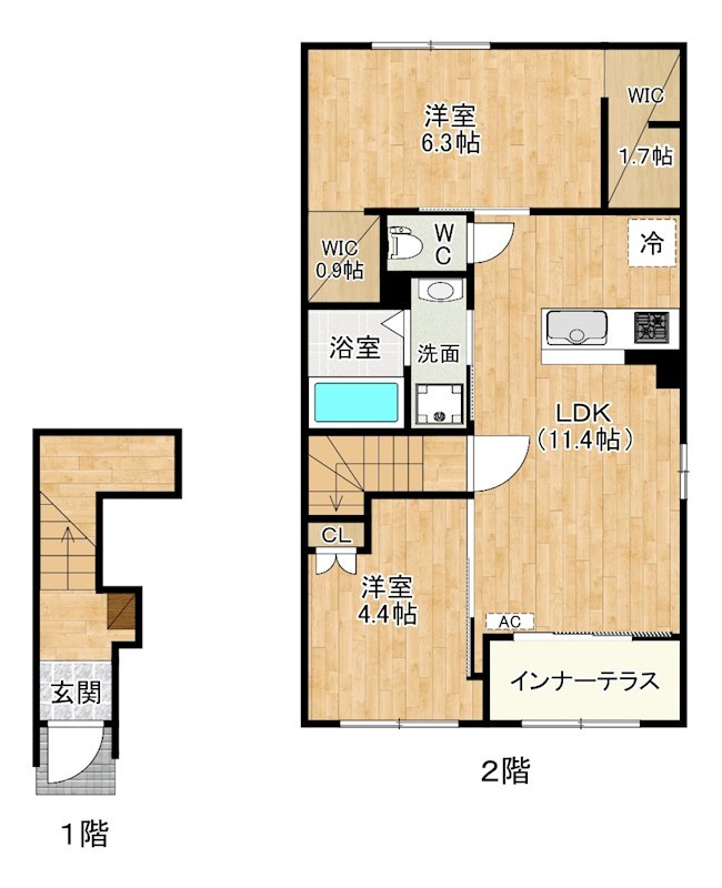 YENN（イエン） 207号室 間取り