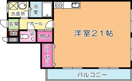 プレアール金田 401号室 間取り
