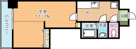 デザイナープリンセス７７ 間取り