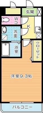 サンシャイン戸畑 405号室 間取り