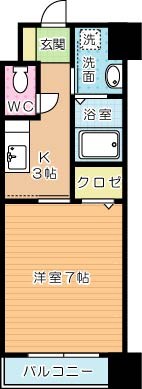 アルゴヴィラージュ浅生Ⅱ 503号室 間取り