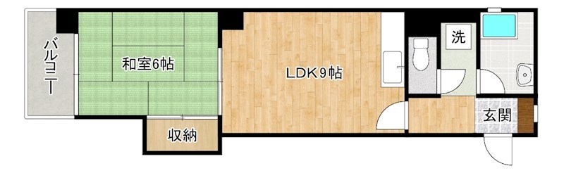 グランドハイツ砂津 間取り