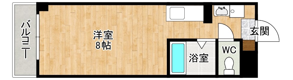 サンシティ大畠 間取り