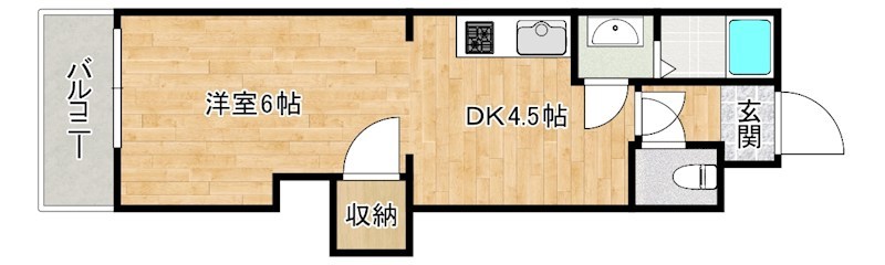 パークサイドハイツ 間取り