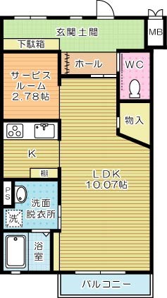 ＲＩＯ　ＣＥＲＥＺＯ(リオセレッソ)　 間取り