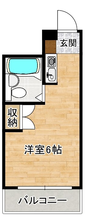 第2北九大前スカイマンション   間取り