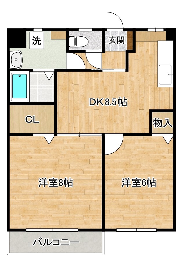グレースヴィラ白銀 間取り