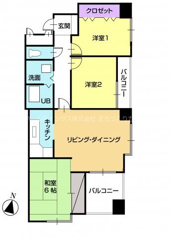 シティウエストコート 間取り