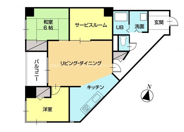 シティウエストコート 間取り