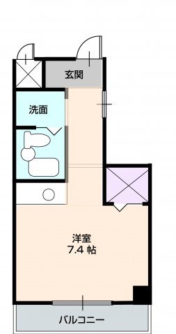 サニーコート岡町 間取り