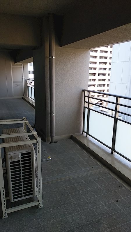 グレースタワーⅢ ベランダ