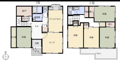 関戸建て 間取り