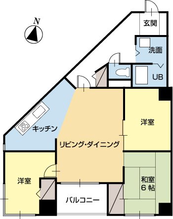 シティウエストコート 間取り