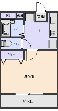 サニーコート岡大西 間取り