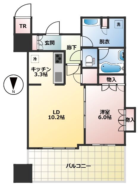 グレースタワーⅢ 間取り