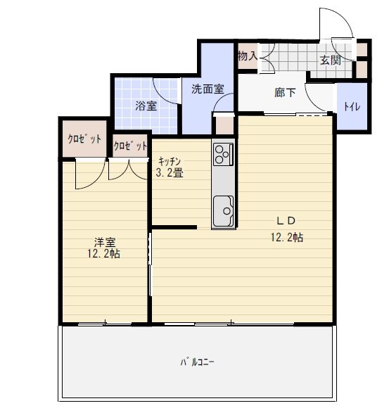 グレースタワーⅢ 間取り