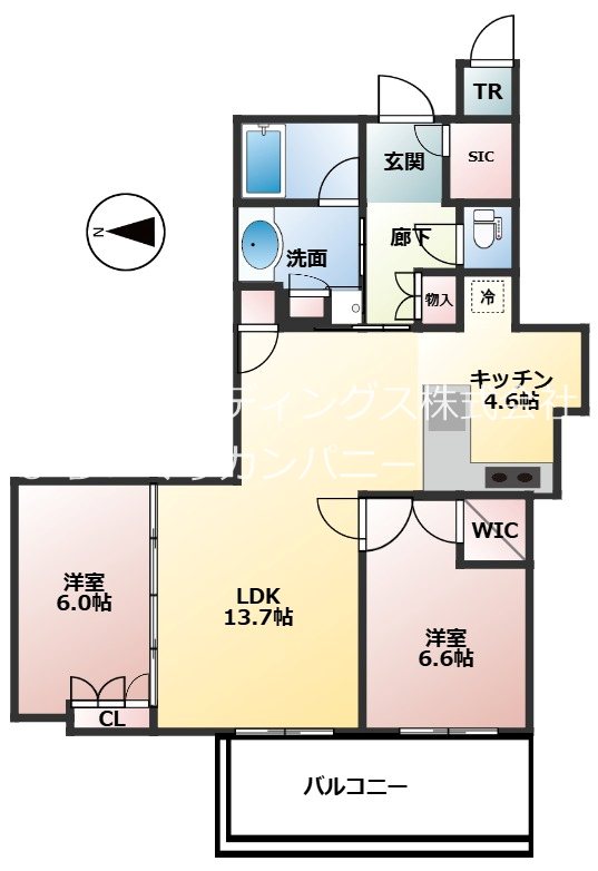 グレースタワーⅢ 間取り